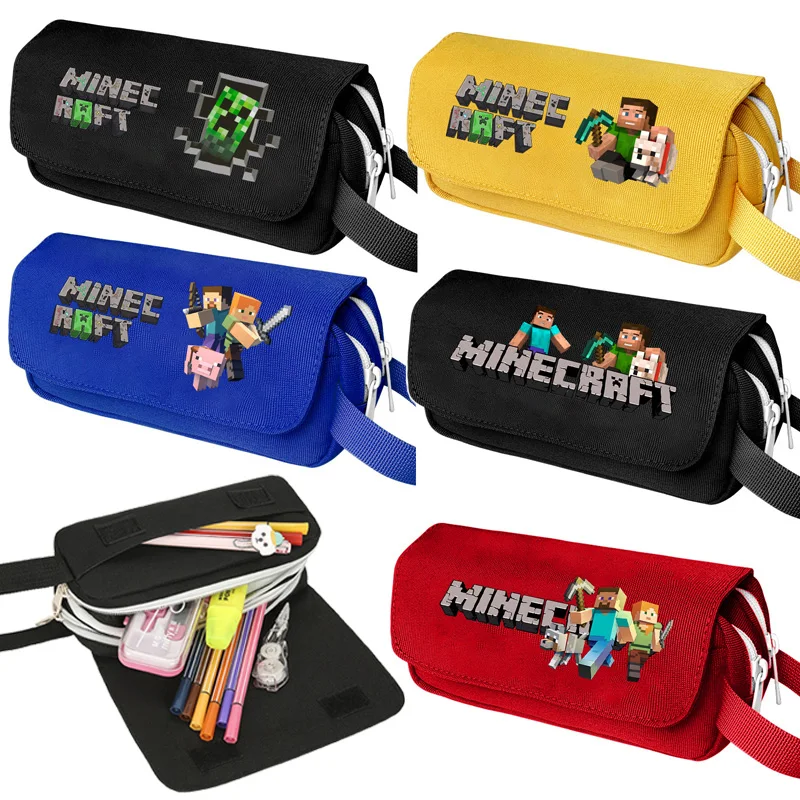Stationery Office - Miner Crafting Pixel Series Pencil Case