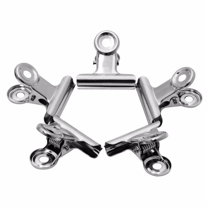 Affordable 10 Pcs Silver Tone  - Binder Clip Assorted review and price