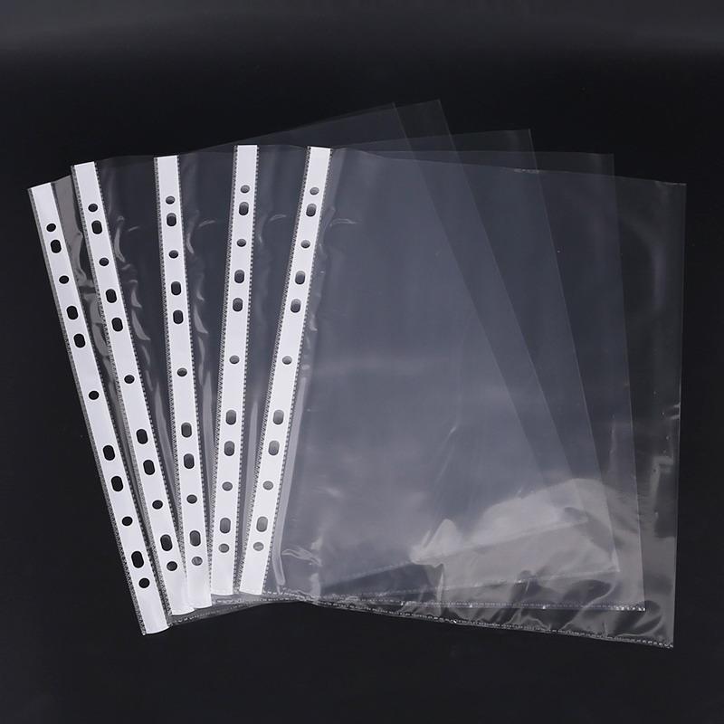100pcs Clear A4 Plastic File F - Binder Clip Assorted review and price