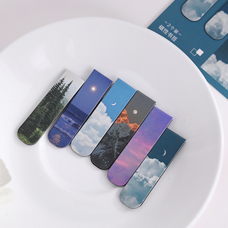 2Pcs Magnetic Bookmark Beautif - Paperclip Magnetic Set review and price
