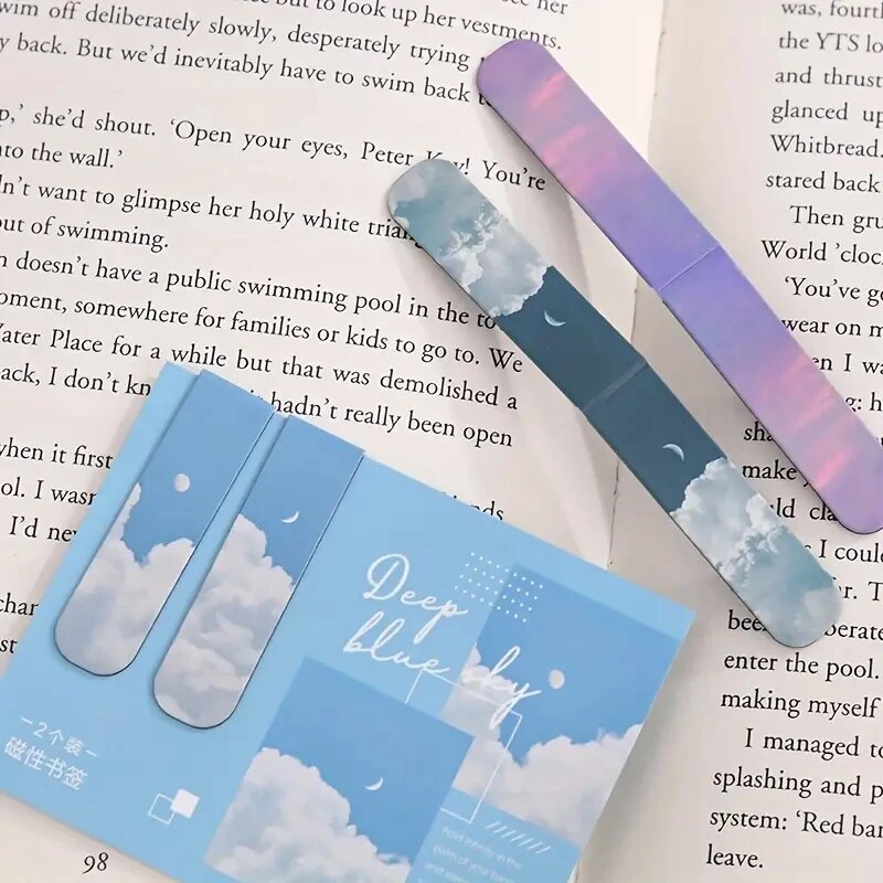 2Pcs Magnetic Bookmark Beautif - Paperclip Magnetic Set review and price