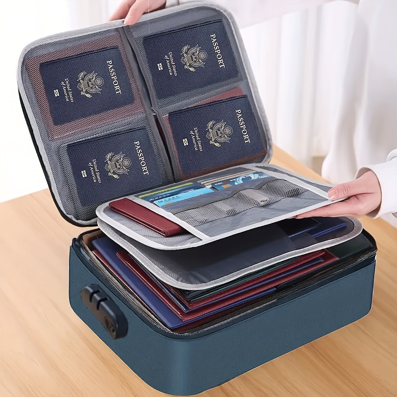 Lockable File Storage Bag,3-La - Portfolio Folder Zip review and price