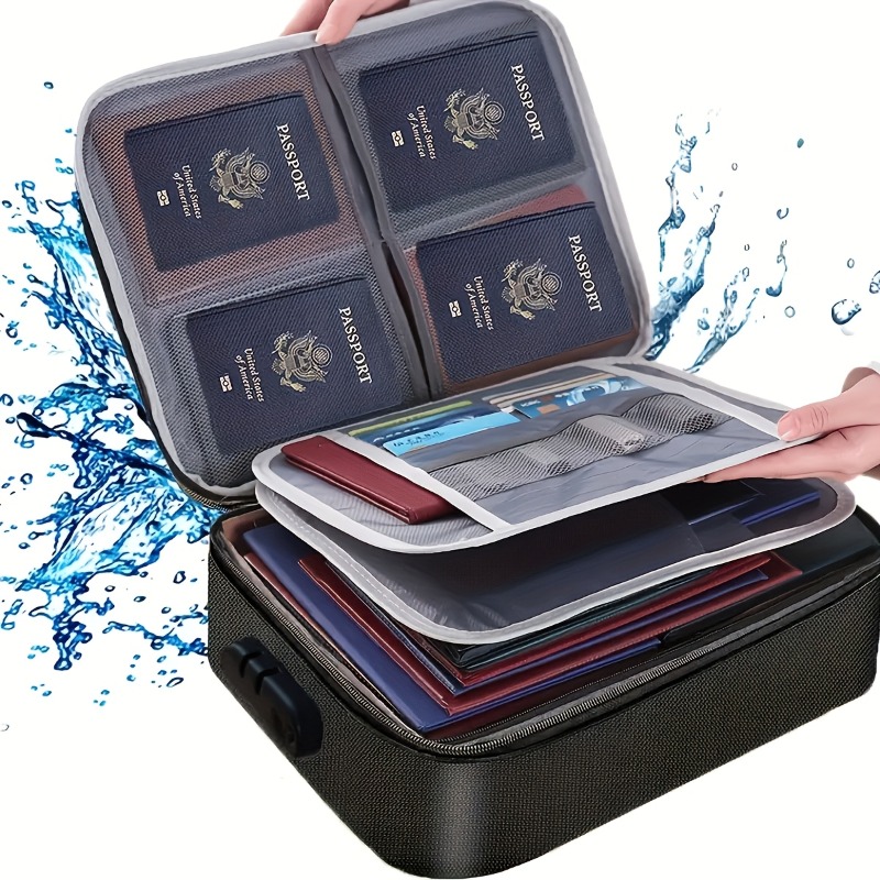 Lockable File Storage Bag,3-La - Portfolio Folder Zip review and price
