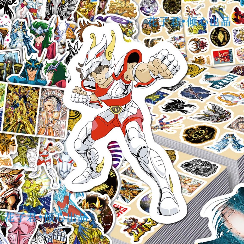101Pcs Saint Seiya Anime Stick - Stationery Office review and price
