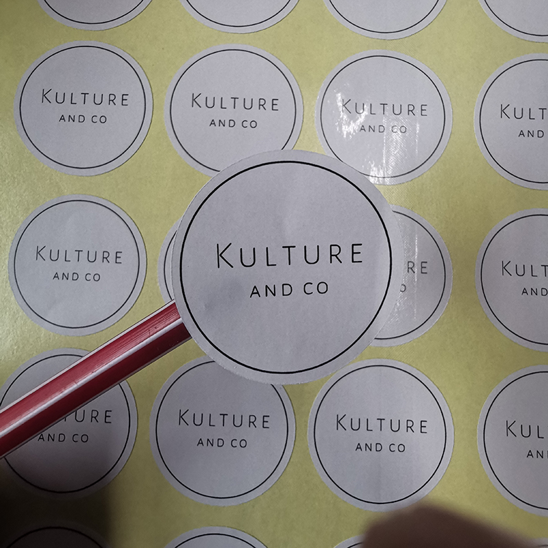 100PCS 2-15cm Customized LOGO  - Sticker Label Roll review and price
