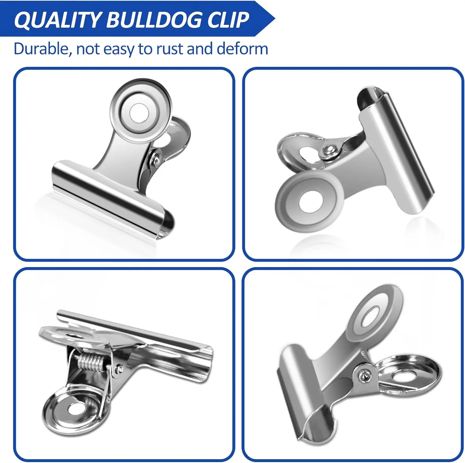 40/20PCS  Set Mini 21x23mm Met - Binder Clip Assorted review and price