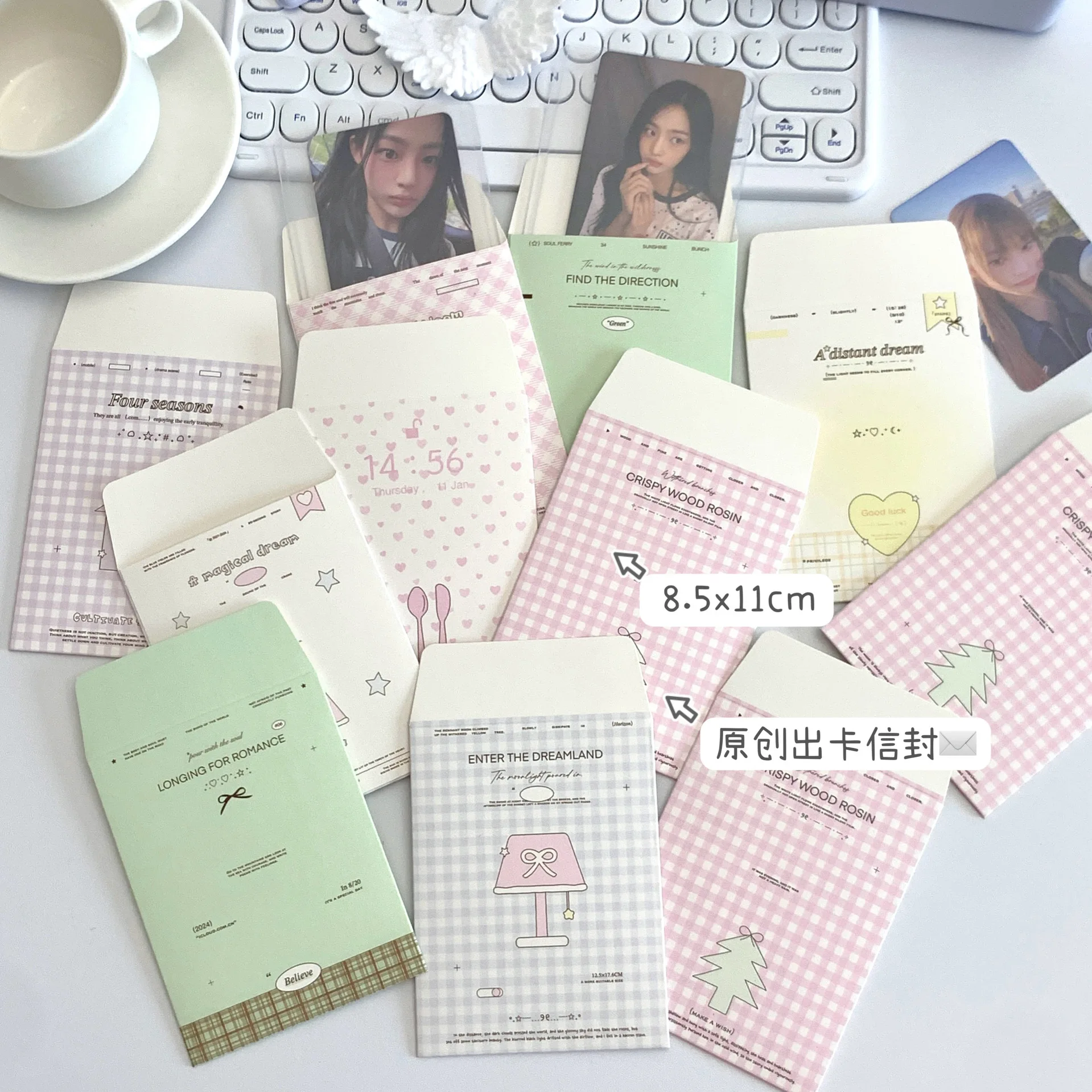 6pcs Card Sleeve Envelope Bag  - Letter Envelope Kraft review and price