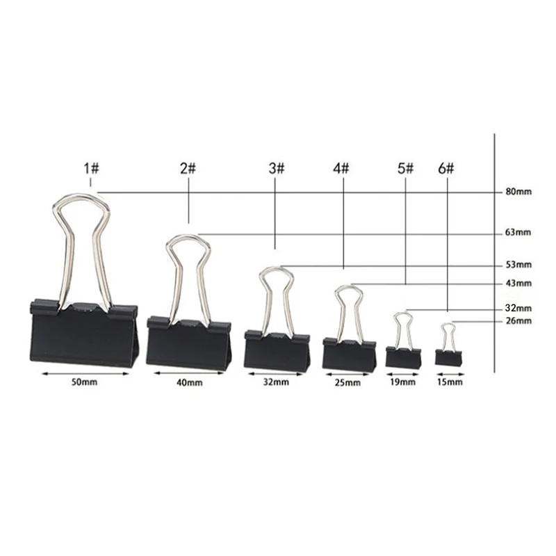 10/20PCS Metal Paper Clip 19 2 - Binder Clip Assorted review and price