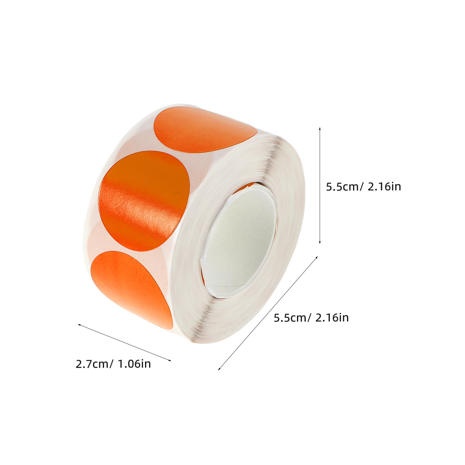 5 Rolls Round Sticker Labels B - Sticker Label Roll review and price