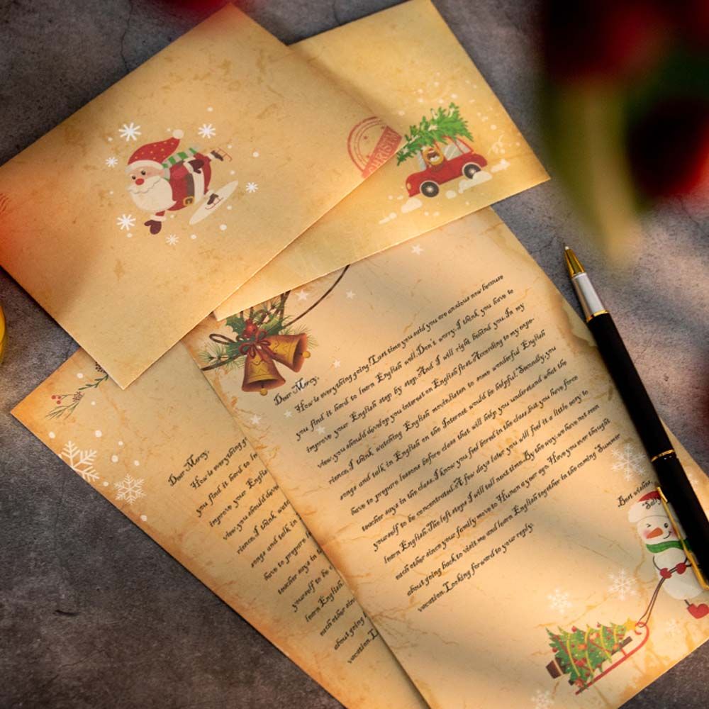 DIY Vintage Santa Claus Gift I - Letter Envelope Kraft review and price