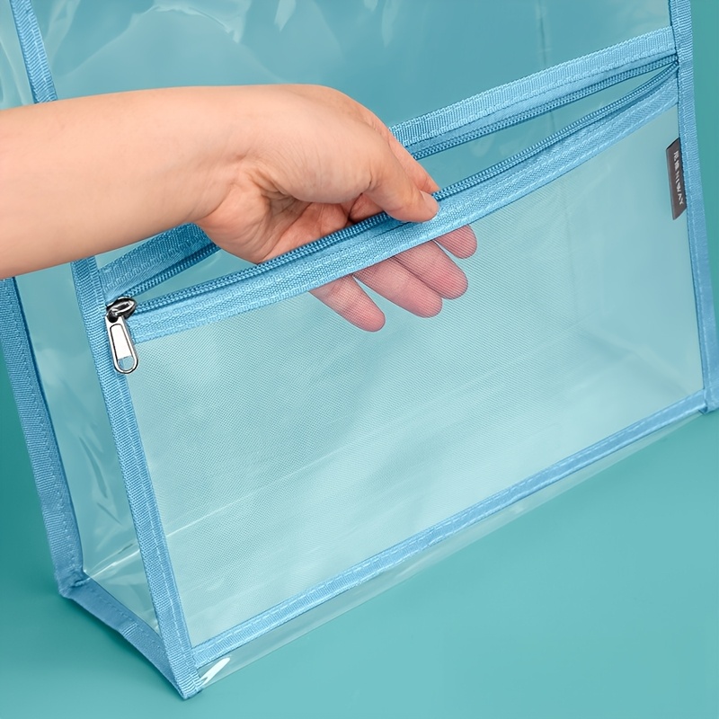 1 Piece, Random Color, Transpa - Portfolio Folder Zip review and price