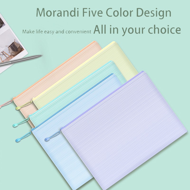 5pcs Mesh Zipper Pouch Documen - Portfolio Folder Zip review and price