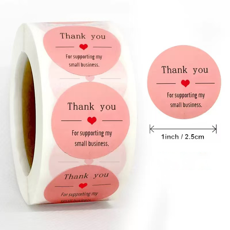 Thank You for Supporting My Sm - Sticker Label Roll review and price