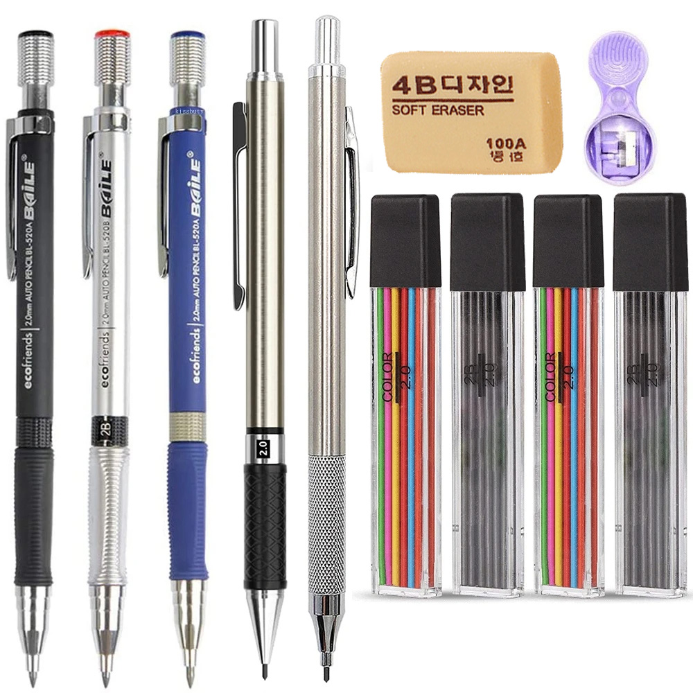 2.0mm 2B Mechanical Pencils Au - Ideal Stationery & Office Supply review and price