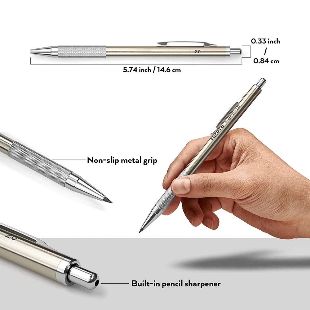 2.0mm 2B Mechanical Pencils Au - Ideal Stationery & Office Supply review and price
