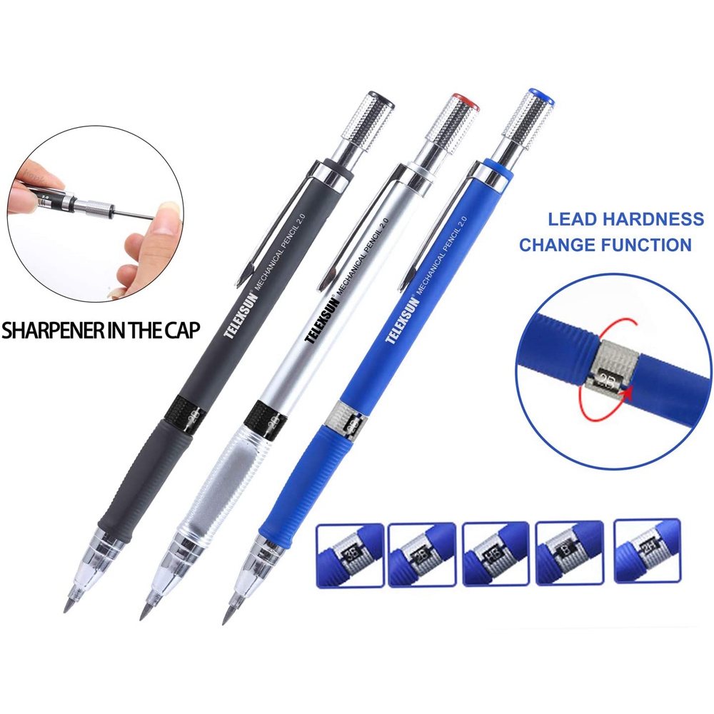 2.0mm 2B Mechanical Pencils Au - Ideal Stationery & Office Supply review and price