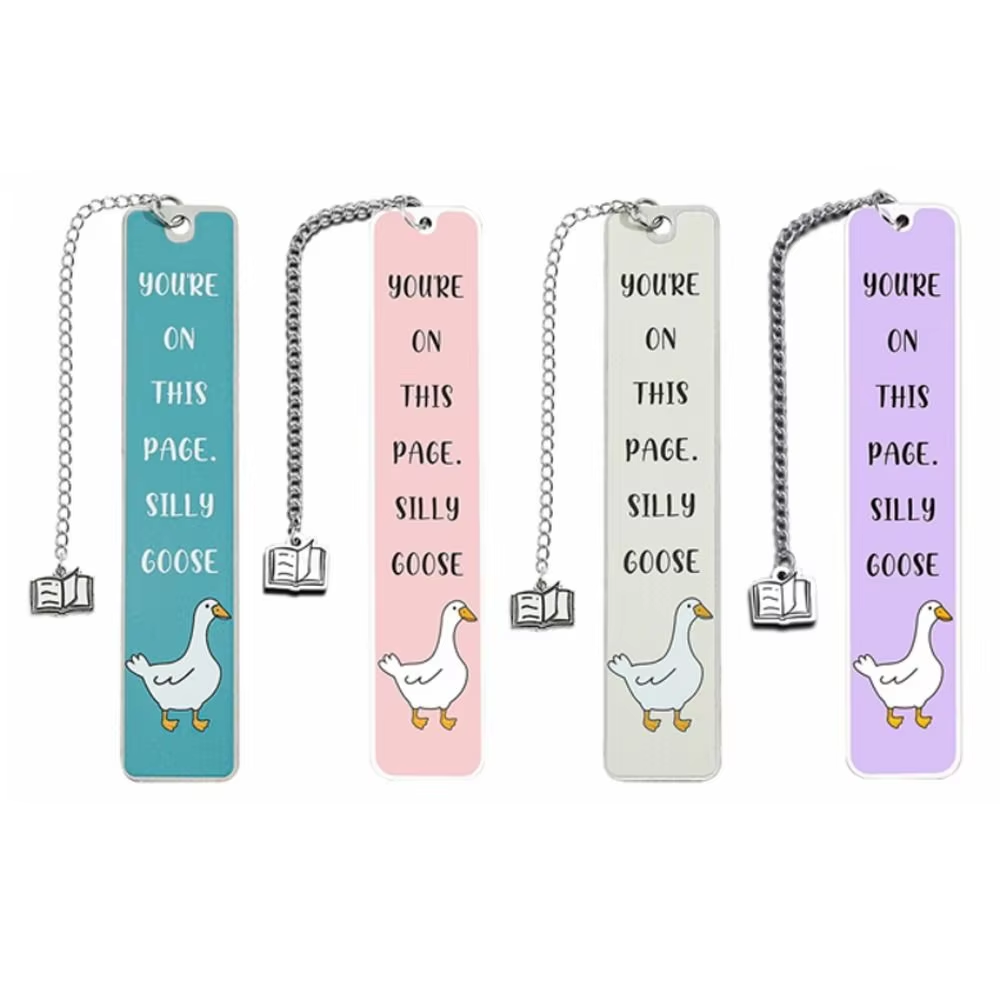 Cute Silly Goose Metal Bookmar - Ideal Stationery & Office Supply review and price
