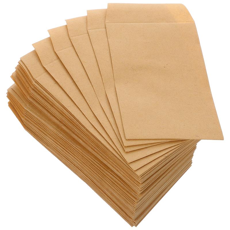 100Pcs Small Kraft Seed Envelo - Letter Envelope Kraft review and price