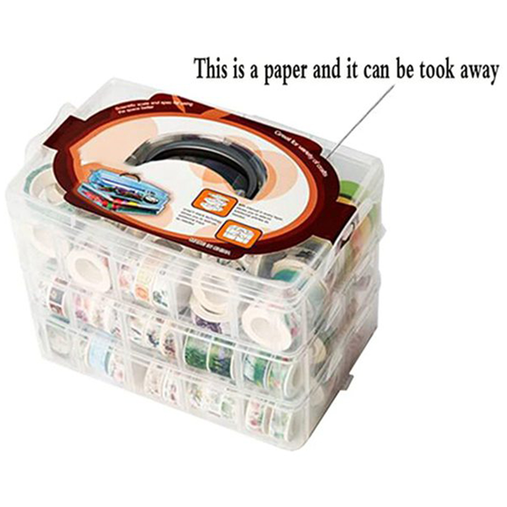 Clear 3 Layers 30 Grids Washi  - Washi Tape Set review and price
