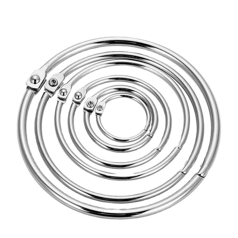 5pcs/set Metal Book Rings Loos - Binder Clip Assorted review and price