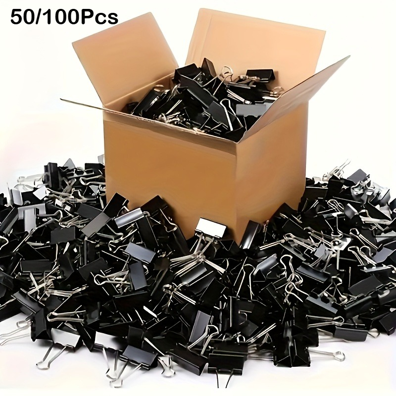 Colored & Black Binder Clips O - Binder Clip Assorted review and price