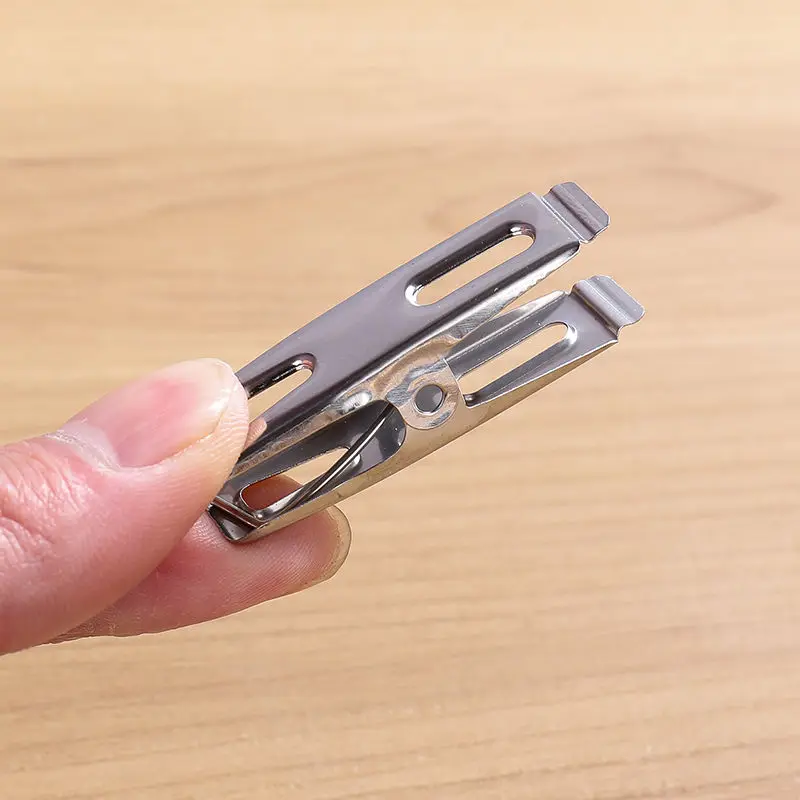 20pcs Stainless Steel Flat Mou - Binder Clip Assorted review and price