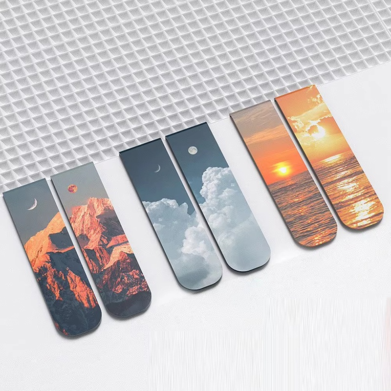 2Pcs/Set Bookmarks Beautiful N - Paperclip Magnetic Set review and price