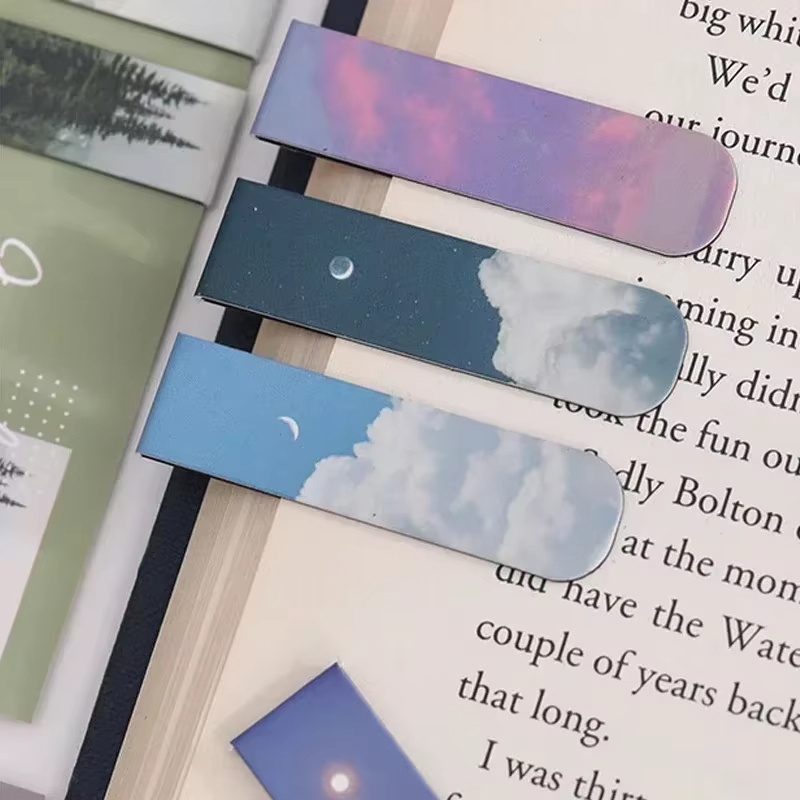 2Pcs/Set Bookmarks Beautiful N - Paperclip Magnetic Set review and price