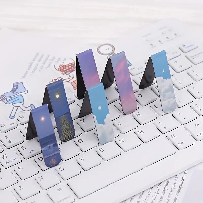 2Pcs/Set Fantasy Clouds Bookma - Paperclip Magnetic Set review and price