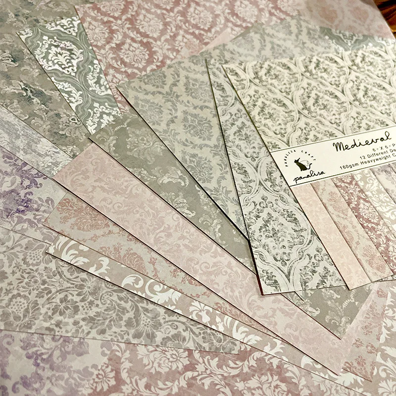 12 Sheet Baroque Pattern Scrap - Graph Paper Pad review and price