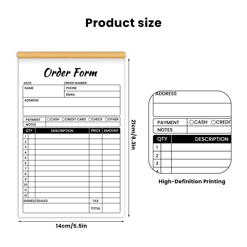 100 Sheets Thank You Receipt B - Carbon Copy Book review and price