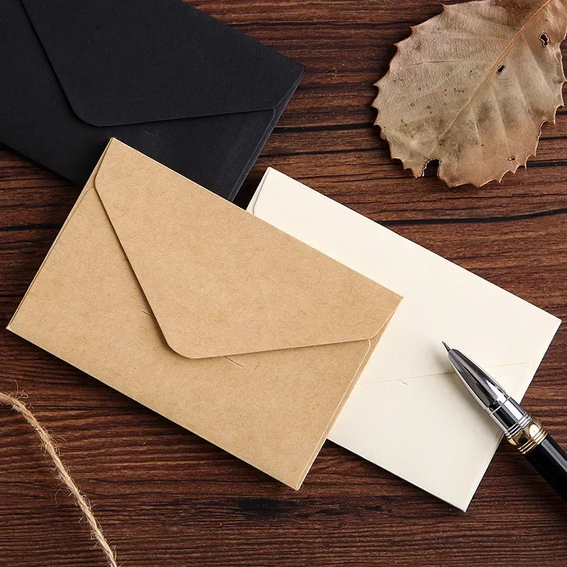 20/40/80PCS Classical White Bl - Letter Envelope Kraft review and price