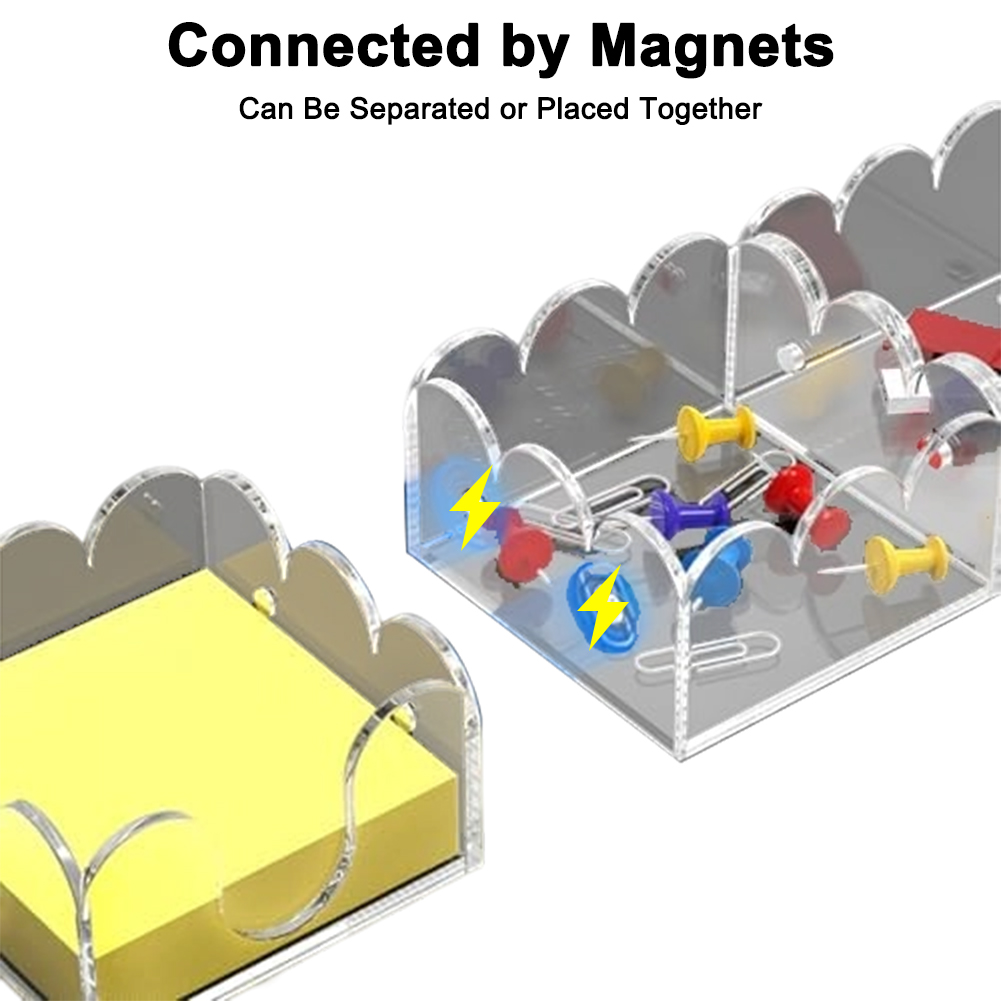 Magnetic 3-in-1 Acrylic Sticky - Paperclip Magnetic Set review and price