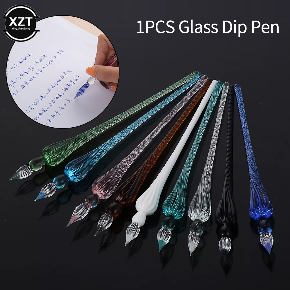 1Pcs new Vintage Glass Dip Dip - Fountain Pen Ink review and price
