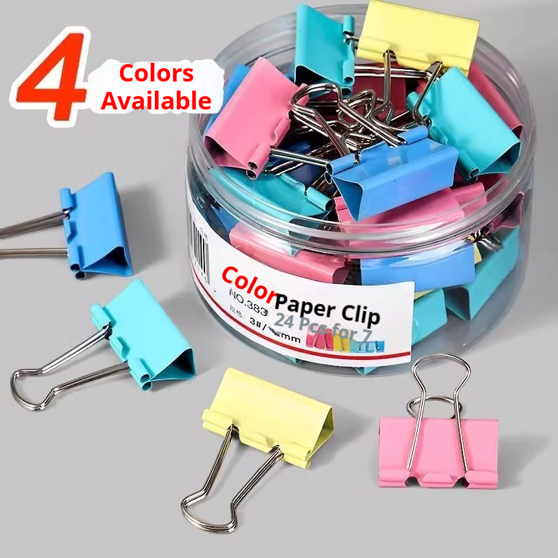Colored Binder Clips Mixed Col - Binder Clip Assorted review and price